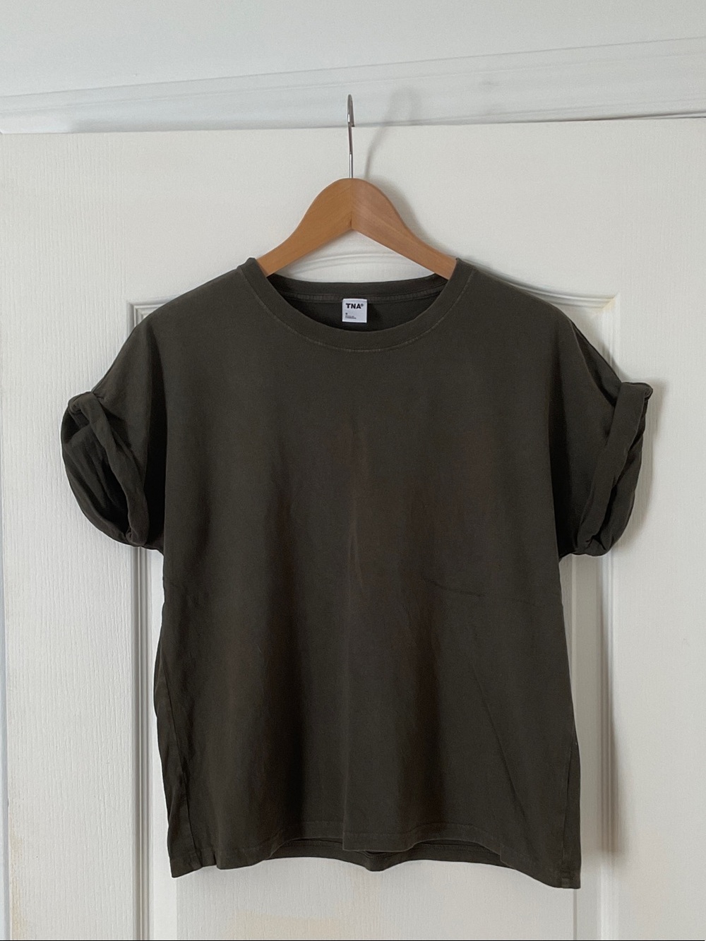 TNA Short Sleeve Crew Tee in Olive
